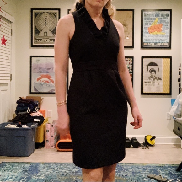 Taylor black sleeveless cocktail dress - Picture 2 of 8